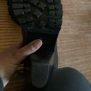 Stylish Black Heeled Boots